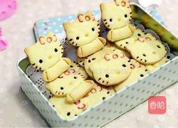 网红猫饼干的做法,简单易学，萌化你的烘焙时光